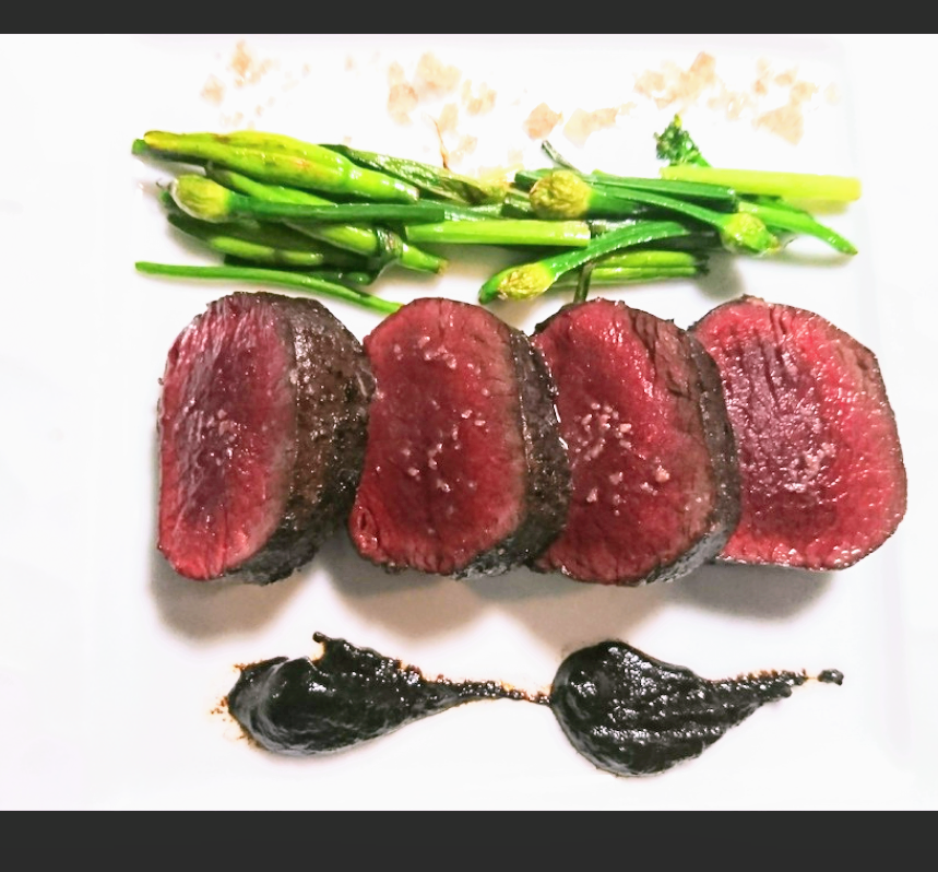 野生日本鹿 希少部位 シキンボウ(ヒレ肉に似てます)170~180g