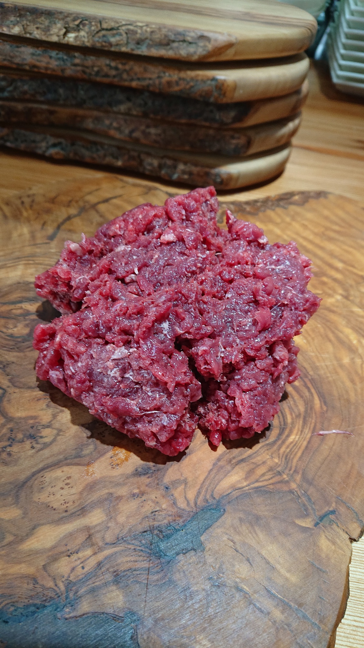 野生日本鹿 <BR>もも肉 自家挽きミンチ 250g<BR>ツクネ、ミートボールなどに