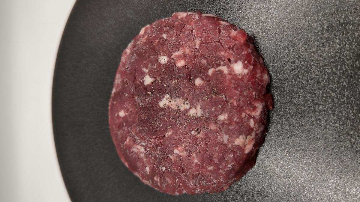 ハンバーガー用 鹿パティ <BR>(野生鹿と放牧豚の5対5のミックス)<BR>ハンバーガー又は挽き肉ステーキ<BR>