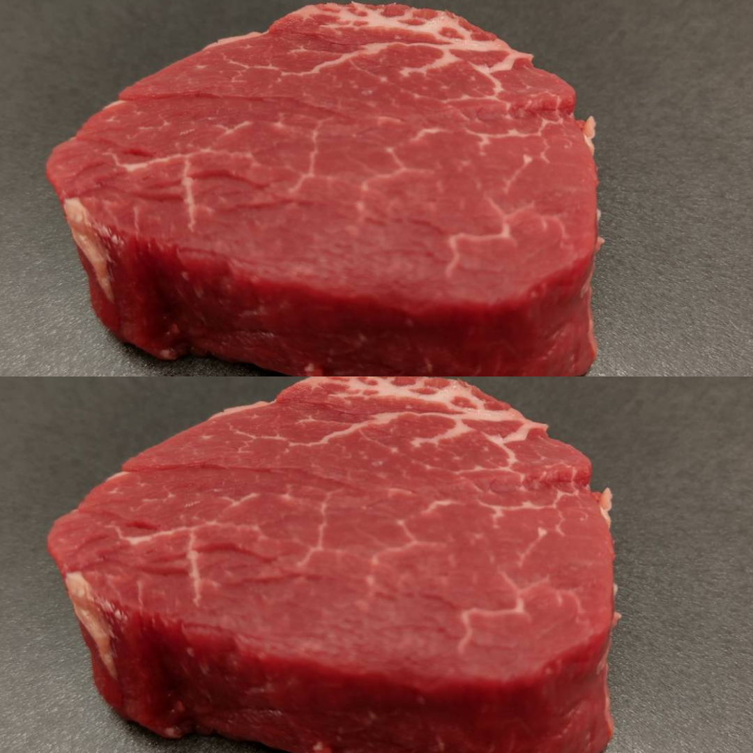 NZ産放牧牧草牛 <BR>ヒレステーキ肉100g×2枚