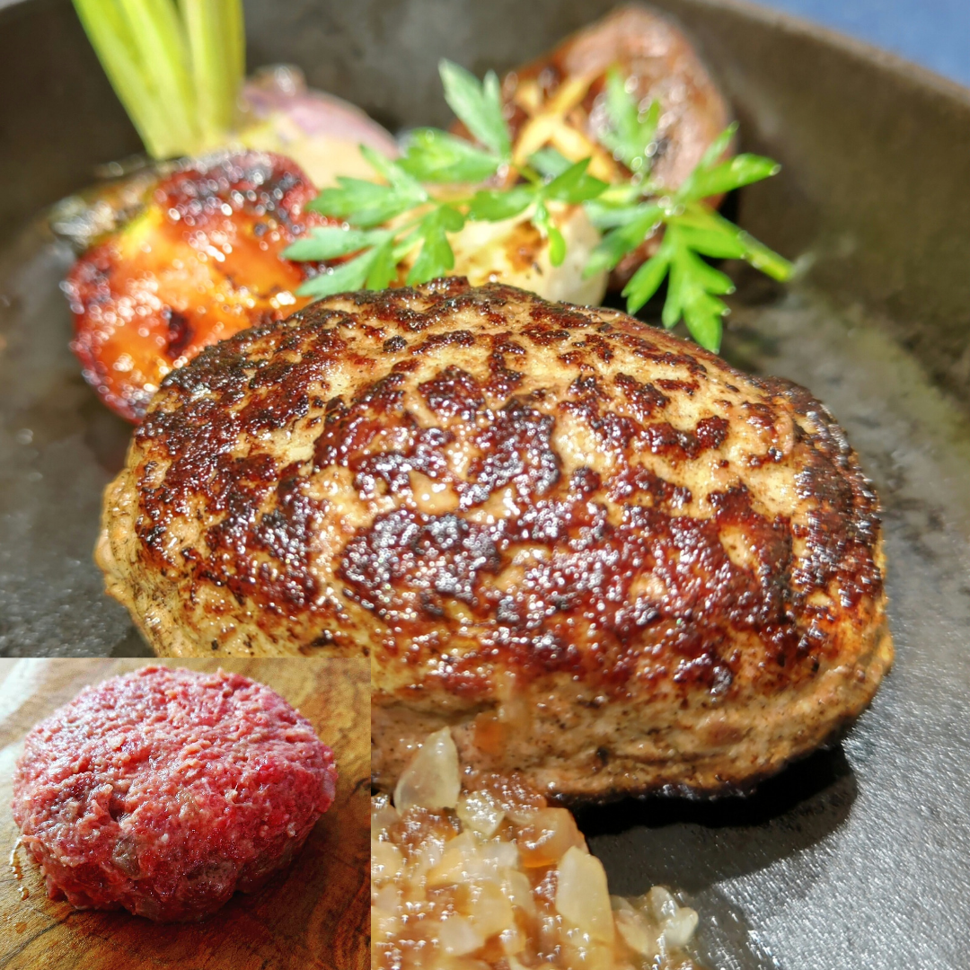 NZ産放牧牧草牛ハンバーグ150g (肩ロース100%)<BR>✨VENISON一押しオススメ品!<BR>お得セットも有り!<BR>