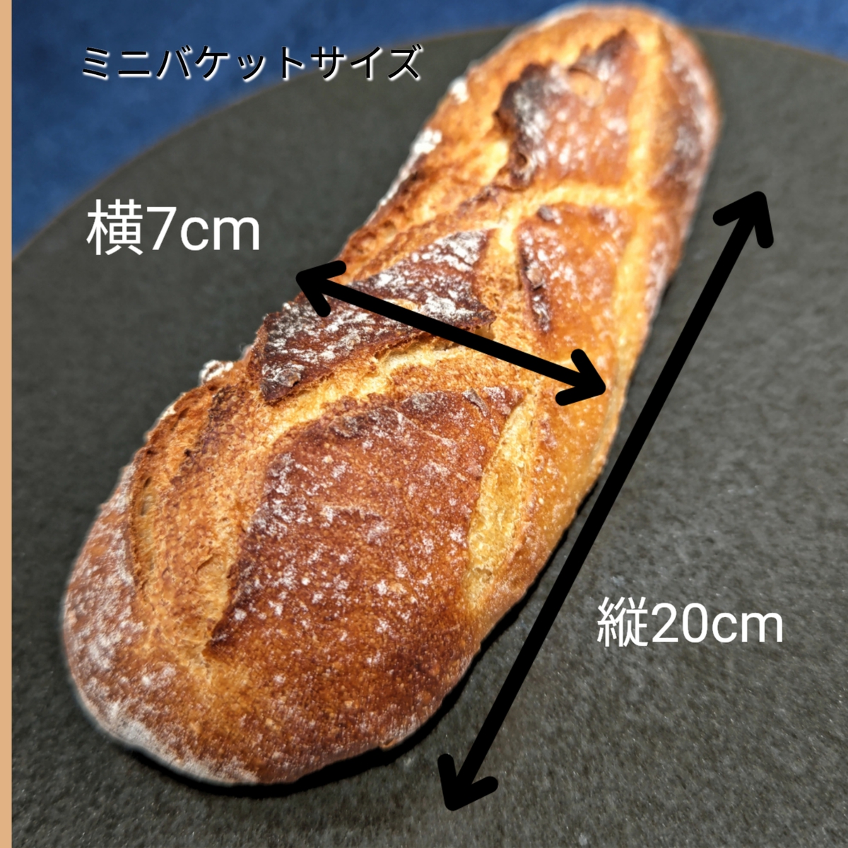 古代小麦ミニバケット 天然酵母石窯焼き<BR>※お1人様5本まで限定※<BR>※ぜひ肉などと併せてのご注文を!<BR>