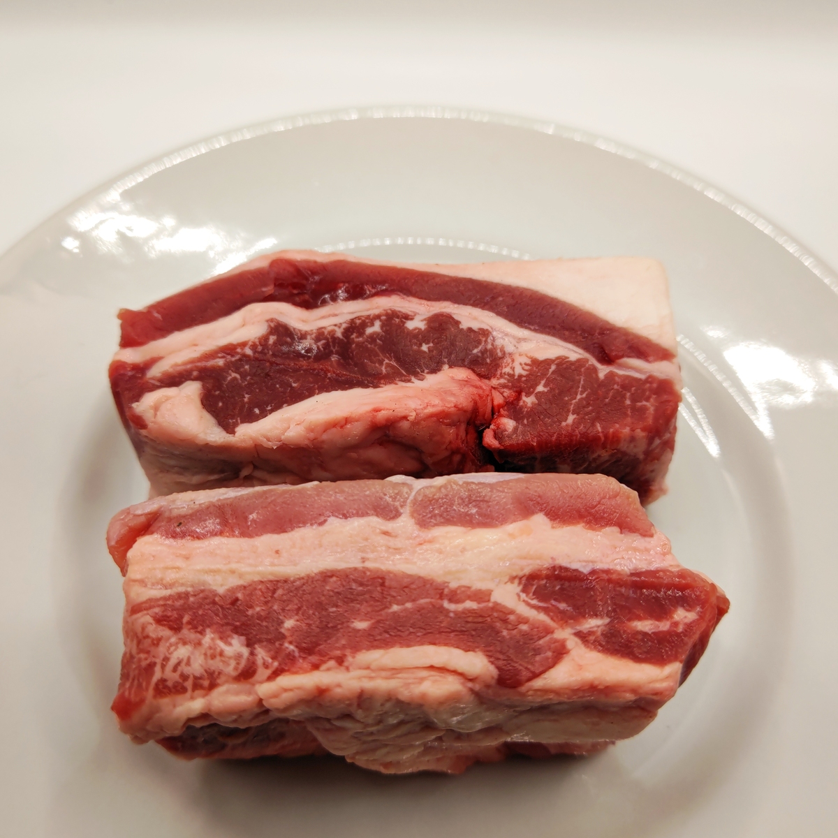 NZ産放牧牧草牛 <BR>バラ肉ブロック500g<BR>煮込み用