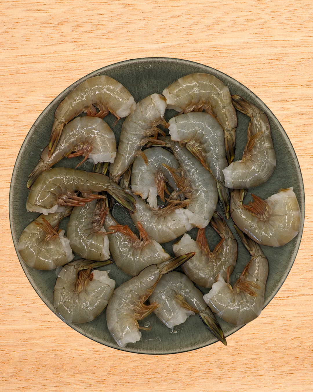 パプアニューギニア産天然海老<BR>無頭海老400g（約20尾）<BR>✨ボイル、焼き物、揚物に