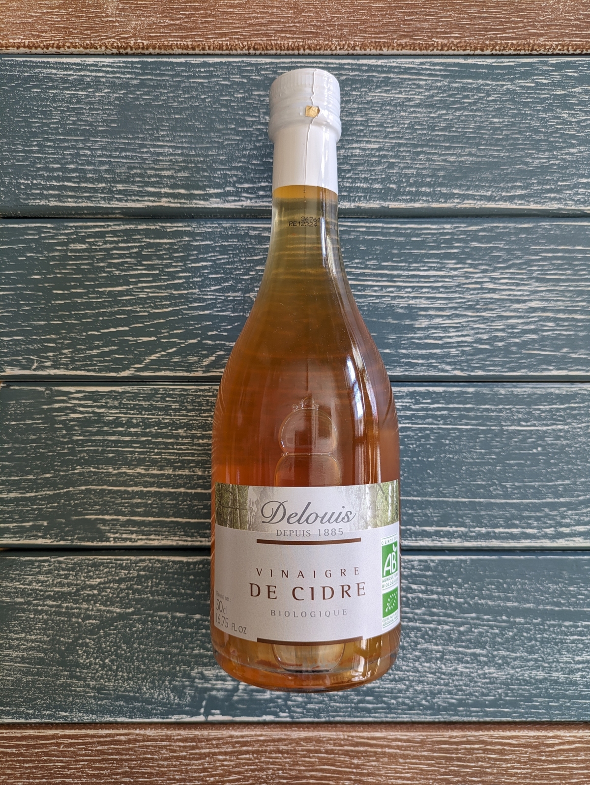 仏産シードルビネガー　<BR>瓶入り500mlフランス有機認証<BR>✨ドレッシング作りに最適！